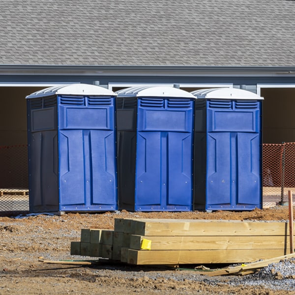 are there any restrictions on what items can be disposed of in the portable restrooms in Richey